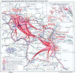 Карта советского контрнаступления под Сталинградом image